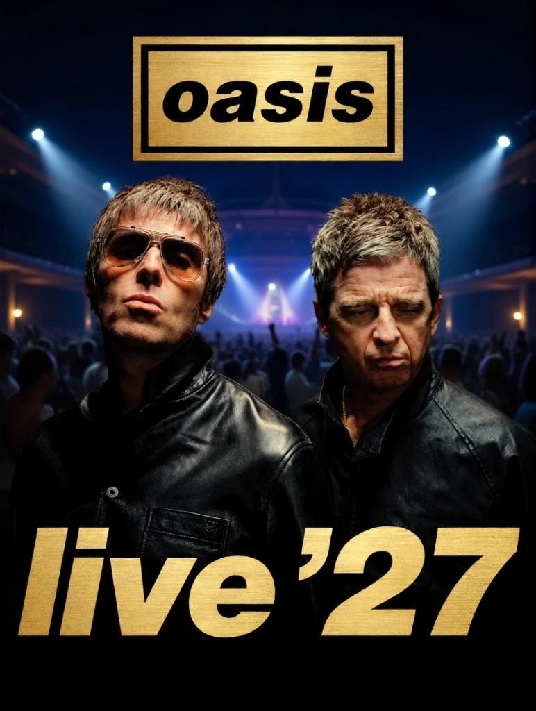 Oasis Live '27 Tour