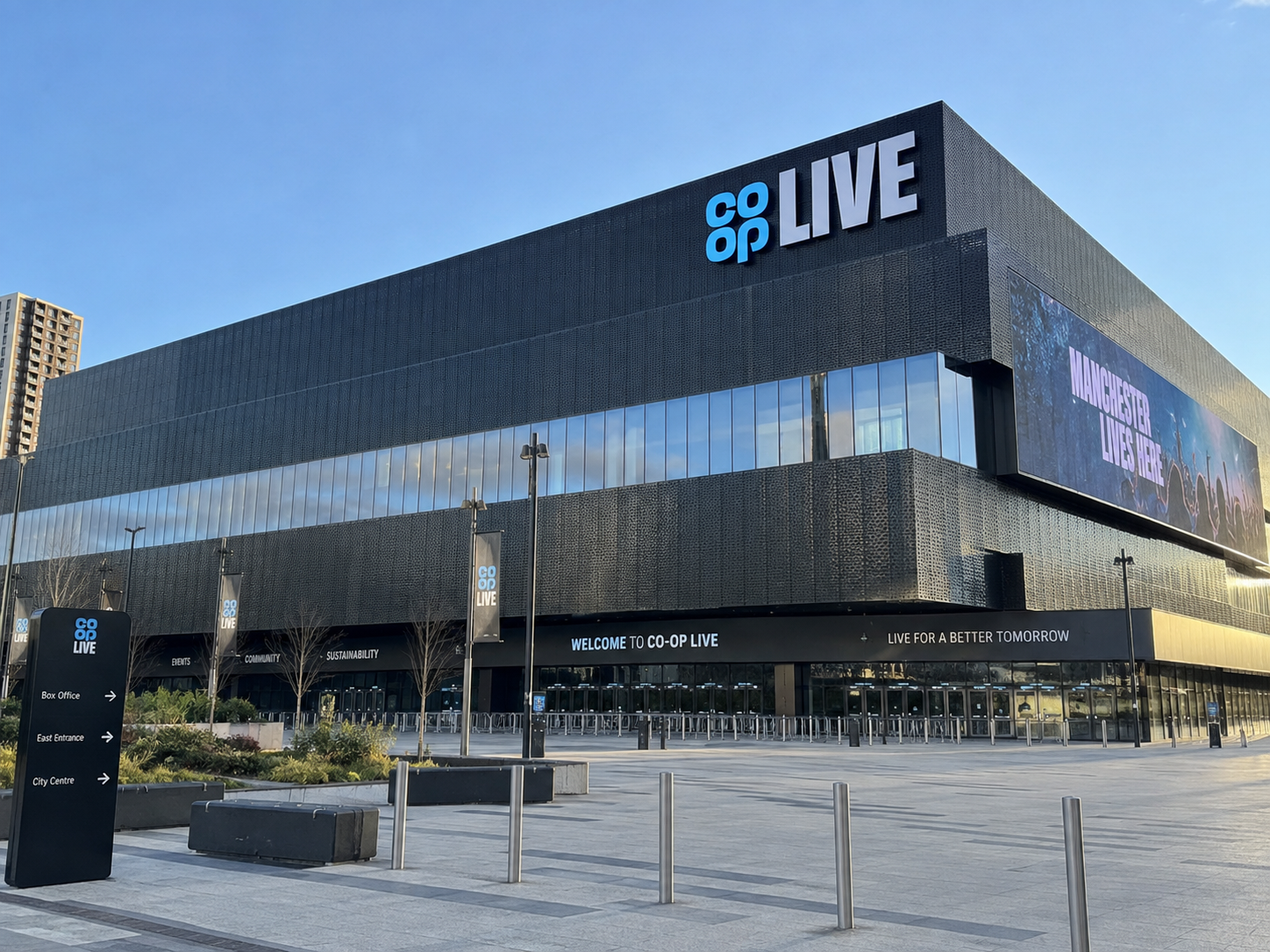 Co-op Live VIP hospitality